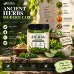 Herbal Face Wash Powder | Ayurvedic Natural Face Cleanser | Green Herbs Powder